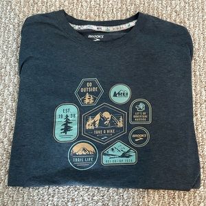 Brooks / REI Outdoor Graphic Tee - Size L